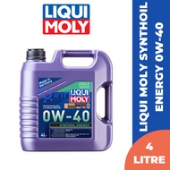 LIQUI MOLY Fully Synthetic Synthoil Energy 0W40 (5L/4L) Engine Oil For Proton/ Toyota/ Perodua/ Hond