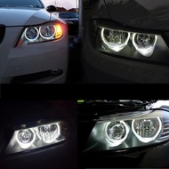 1 Pair Left&Right Side Headlight LED Halo Rings Angel Eyes Light Bulb For BMW E90 E91 Headlight LED 