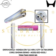 HONDA CRV '13 / HRV / CITY '14 T9A DRIER ( ORG ) SHOWA DENKO - A0351-SED-0031 / 705A-T5A0-0000-M1