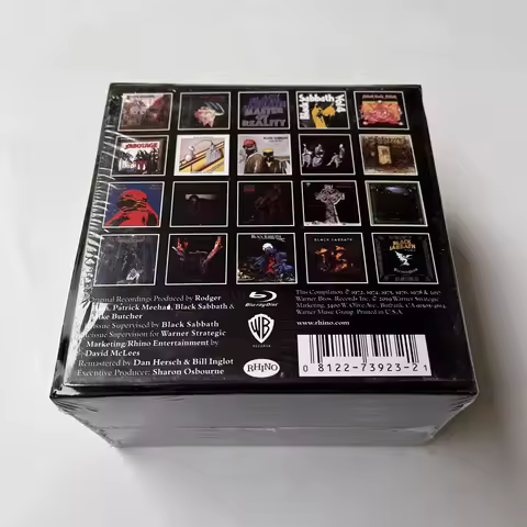 Heavy metal Rock Ozzy Osbourne Music CD Black Box The Complete Original Album 22pcs Music Record+BD