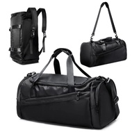 Likros Sports Gym Bag Travel Duffel Bag with Shoes Compartment for Men Women 40L Lightweight Foldabl