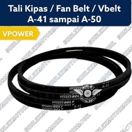MESIN FAN BELT A48 VBELT A48 FAN BELT TYPE a VPOWER A48 VPOWER WASHING MACHINE