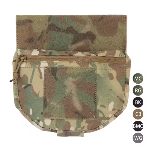 FCPC V5 Drop Pouch Belly Bag Fanny Pack Hook Loop MOLLE Accessory Sub Pouch for Plate Carriers Chest
