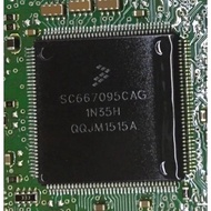 SC667095CAG 1N35H 5M48H for BMW CAS4 ECU board CPU IC chip