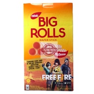 NABATI BIG ROLLS BOX ISI 20pcs / NABATI BIG ROLLS WAFER STICK COKLAT BIG ROLLS COKLAT RICHOCO