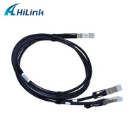 Compatible 2M 400G QSFP DD to 2*200G QSFP56 2M DAC Cable PAM4 AWG28 PV