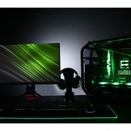 infotech USB RGB Colour LED Lighting Gaming Mouse Pad Computer Laptop Notebook Large Colorful Mousep