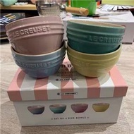 LC 4色馬卡龍色陶瓷飯碗