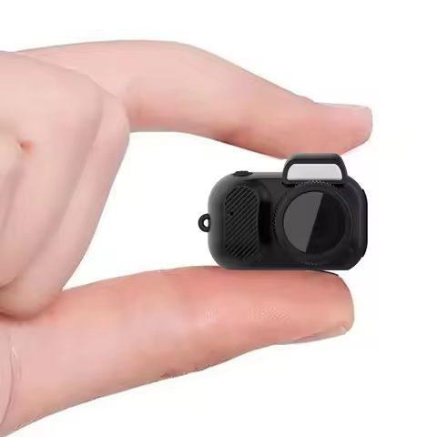 DV Camera Video Camera Thumb Camera 1080P 2MP 0.96in Display 160° Lens Angle Compact Keychain DV DVR