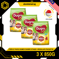 [TRIPLE PACK] DUMEX DUGRO Stage 4 Regular 850G X 3 (PACKETS)