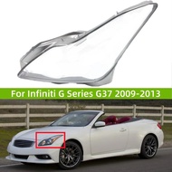 For Infiniti G Series Coupe G37 2009 to 2013 Car Articles Headlight Glass Using Transparent PC Plast