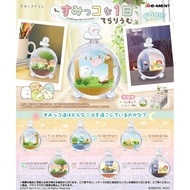 〘原盒〙Re-ment Sumikko 角落生物 小夥伴 的一天水晶球 樽 瓶 擺設 盒蛋 盒玩 (全6種) rement  恐龍 炸豬扒 蝦尾 貓貓 猫咪 企鵝 白熊
