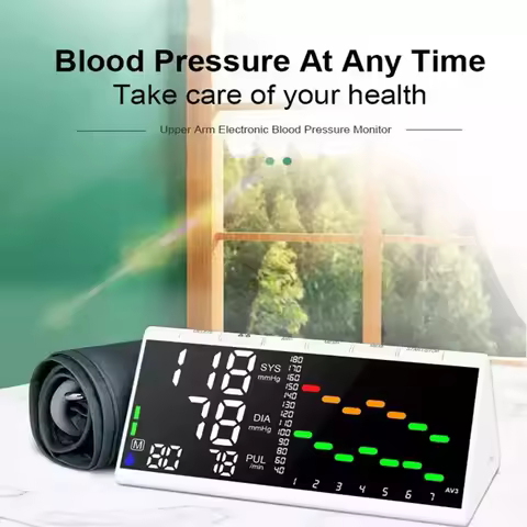 Rechargeable Trend Home Digital Bp Monitor Blood Pressure Household Portable Medical Upper Arm Elect