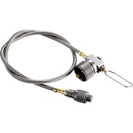 CAMPINGMOON Propane to Butane Camping Stove Adapter with Hose Valve Convert 16oz/1Lb Small Propane T