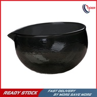 Taixer kết cấu chén pha bột trà xanh thủy tinh với vòi trà xanh lễ chawan