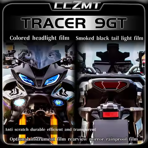 For Yamaha Tracer 9 GT Tracer 9 GT TRACER 9 GT Headlight Film Coating Instrument Box Transparent Pro