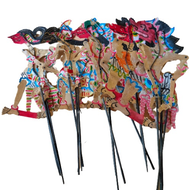 Wayang Kulit Mini 30cm / wayang mainan edukasi wayang karakter miniatur wayang