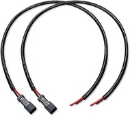 DAMA Deutsch DT 2 pin Plug Socket Male Wire Harness Extension Pigtail Connectors for Wire to Wire LE