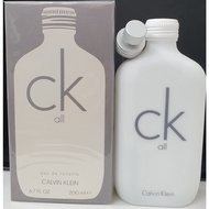 PERFUME CALVIN KLEIN CK ALL EAU DE TOILETTE 200ML