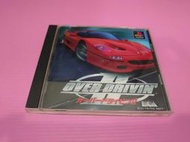 出清價! PS2 可玩 稀有 絕版 PS PS1 2手原廠遊戲片  超速賽車 II 2 OVER DRIVIN'