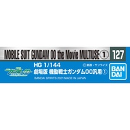 Bandai Gundam Decal 127 MS Gundam 00 the Movie Multiuse