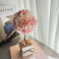 永生花許願樹 永生花花球樹 粉色系