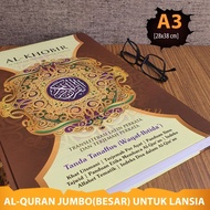 Al Quran Tajwid Jumbo Al Khobir A3 Terjemah Dan Translit Latin Perkata