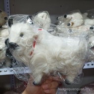 Tibetan Yak Model White Yak Ornaments Simulation Animal Small Yak Props Plush Toys Ethnic Crafts ZMM