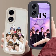 J-36 Bangtan Boys Soft Cover Case For OPPO A60 A58 A79 A38 A18 A78 A17 A17K 5G