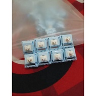 80pcs HMX x XLLAB Yogurt 62g Linear Switch Mechanical Keyboard 5 Pin