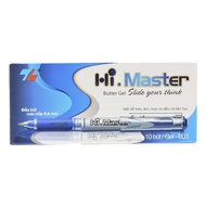 Bút Gel Thiên Long GEL-B03 Hi.Master Xanh (Hộp 10 cây)