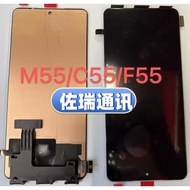 Samsung C55 C5560 M55 F55 หน้าจอโทรศัพท์แบบสัมผัส ชิ้นส่วนจอภาพรวม หน้าจอ LCD กระจก LCD ชิ้นส่วนโทรศ
