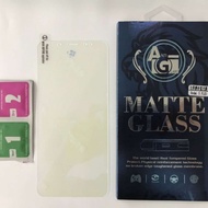 Matt anti blue light temple glass