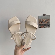 Casual Plain Anti Slip Comfortable Flat Sandal for Women LFA34554