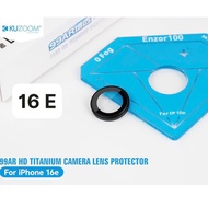 Super protective kuzoom iPhone 16E CAMERA tempered glass