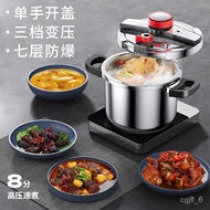 KY-$ Unbao Pressure Cooker Gas Stove Induction Cooker Dual-Use3Pressure Cooker Household Soup Mini304Stainless steel pot