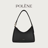 Polene Pauline Umi-Black Litchi Cowhide Portable Messenger Bag41562