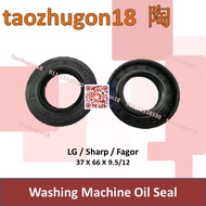 LG Sharp Fagor 37 X 66 X 9.5/12 Washing Machine Oil Seal Sealing Shaft Ring Rubber Mesin Basuh Getah