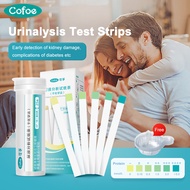 Cofoe Urinalysis Test Strips (Urine Protein) for Chronic Nephritis Renal Function Urine Reagent Test Kit for Male Female