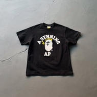 Central Cee World Hip Hop Ape Head Print Short Sleeve t-Shirt