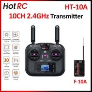 HotRC HT-10A Transmitter HT10A 2.4G 10CH Left Hand/ Right Hand/Double Circuit Throttle Remote Contro