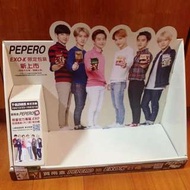 EXO EXO-X 7-11 巧克力棒 Pepero 貨架陳列盒