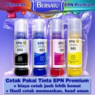 Ink 003 Pigment Refill EPN Premium Waterproof Printer Epson L 1110 1210 1250 1256 3100 3101 3110 315