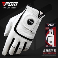 PGM golf Gloves Men Imported Lambskin golf Gloves Hand Strap Mark Gloves Single/Hands