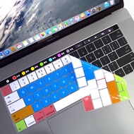 Apple 15 Inch New MacBook Pro Touch Bar13 air Notebook Keyboard Protective Film Silicone Keyboard Co