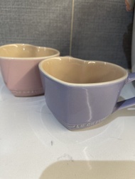 Le Creuset 心形馬克杯 兩個