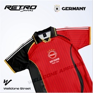 WELLDONE RETRO JERSEY GERMANY FOOTBALL SHIRT GERMANY/ DUTCH FOOTBALL JERSEY/ SUPPORTER JERSEY/ VINTA