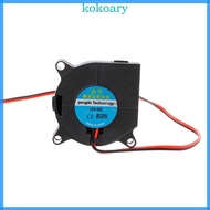 KOK 1PC  Speed 40mm Blower Fan 12V 4020 Sleeve Bearing 40x20mm Blower Fan