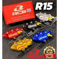 CALIPER RACING BOY YAMAHA R15 CALIPER FRONT 2POT CALIPER RCB R15 100%ORIGINAL ACCESSORIES MOTOR RCB 