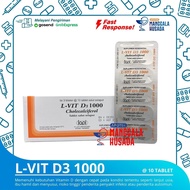 L-VIT D3 1000 IU PER BLISTER @ 10 tablet
